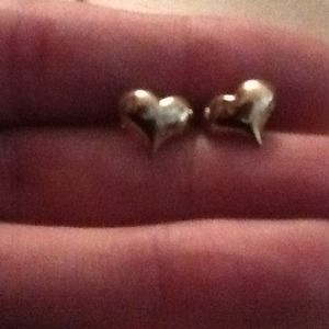 Heart studs