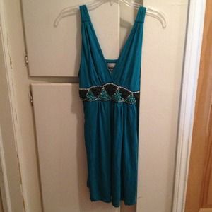 Turquoise dress