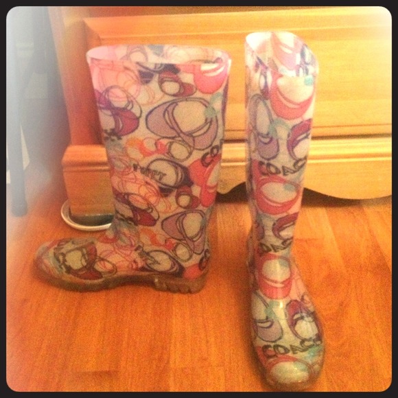 Coach Rainboots "Poppy"