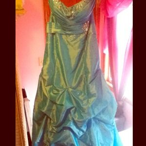 Blue Prom Dress