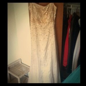Champagne Prom Dress