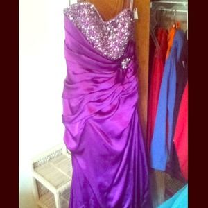 Purple Prom Dress