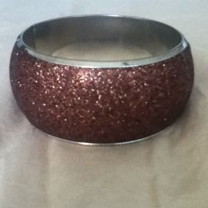 Brown glitter bracelet