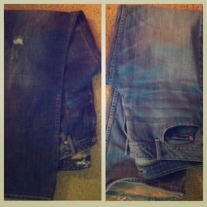 2 AE jeans
