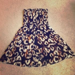 Leopard party dress!