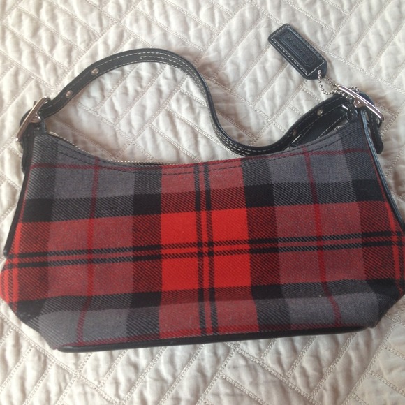 Red & Black Coach Bag!