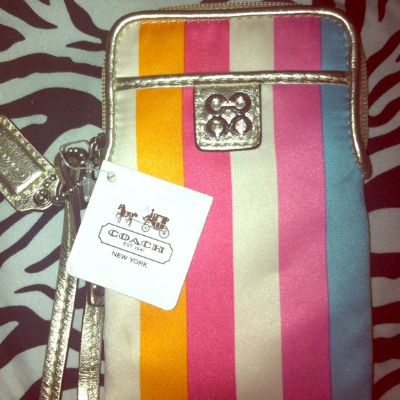 Coach wristlet