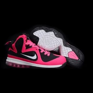 🌟Laser pink•Metallic Silver•Black• Lebron 9GS🌟