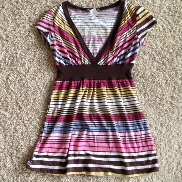 cute multi-colored top