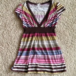 cute multi-colored top