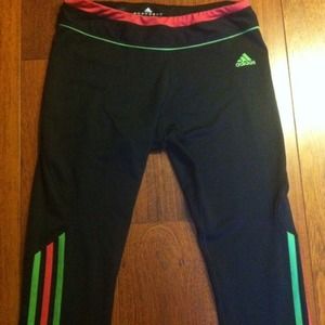 New Adidas workout capris New Adidas workout capris