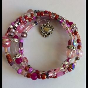 KUTE Boho-chic Bracelet "pink"