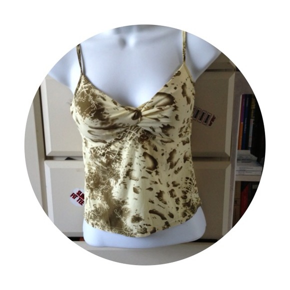 printed summer crop top