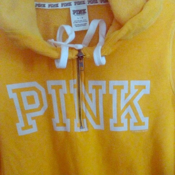 Nwt victoria secret yellow pullover
