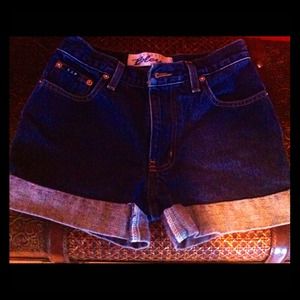 High wasted shorts
