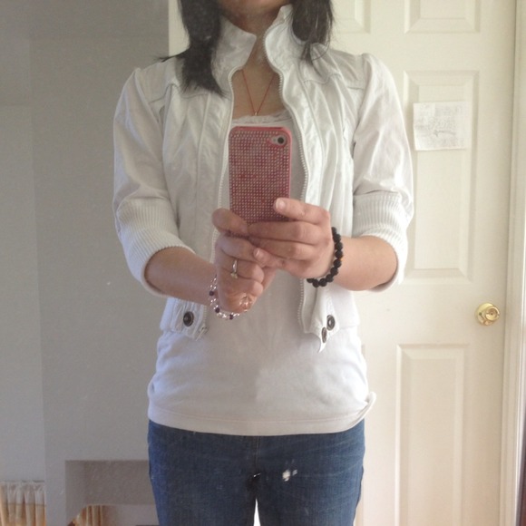 White jacket