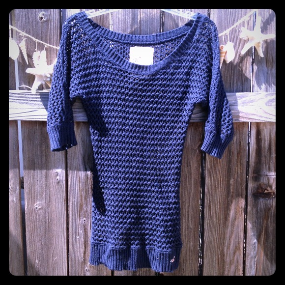 Hollister knit top...so adorable!