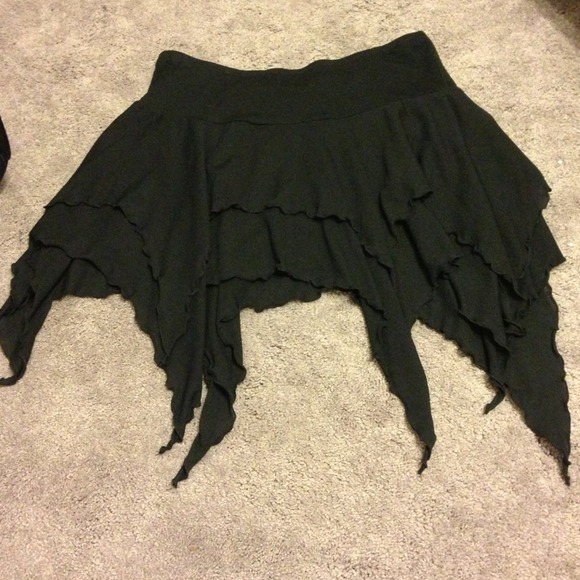 Charlotte Russe black ruffled skirt bundle