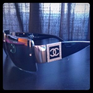 Authentic Chanel Sunglasses with Case