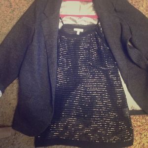 Joie sequined tank top with front pocket