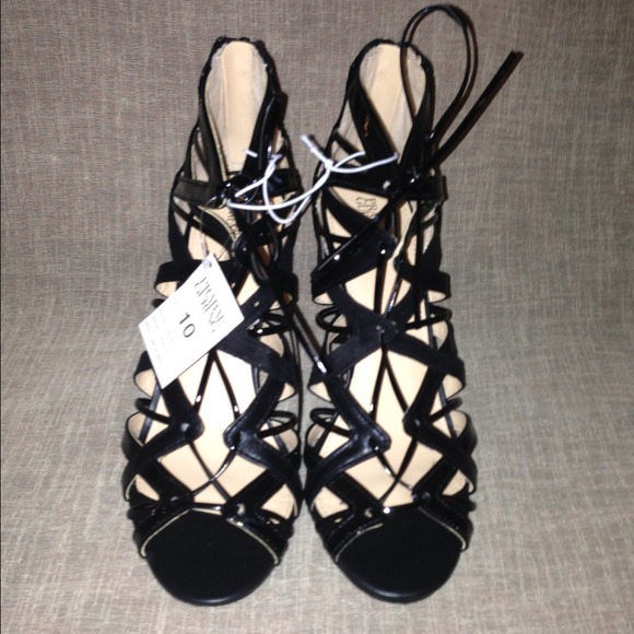 ❌SOLD❌Prabal Gurung Lace-up Caged Booties 10 NEW - Picture 2 of 4