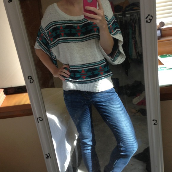 American eagle poncho