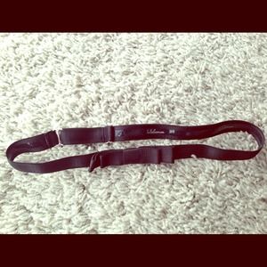 SOLD-Lululemon skinny satin headband