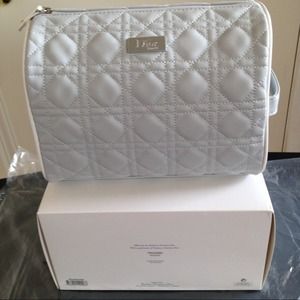 Dior makeup bag