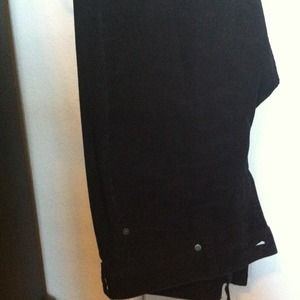 Victoria Secret Corduroy black pants like new