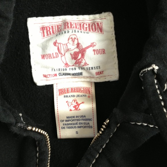 ❗SOLD❗True Religion Zip-up - Picture 2 of 4