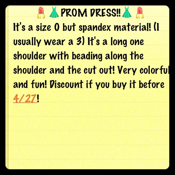 Prom Dress!! Worn only once!