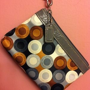 Authentic coach wristlet