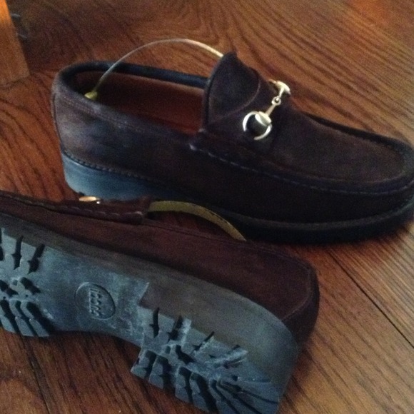 Gucci lug loafers - Picture 1 of 4
