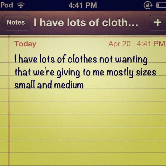 clothes bundle