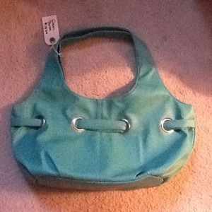AVON Blue green handbag, purse. NEW!!