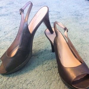 Nine West sling backs