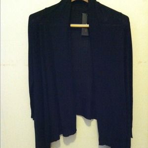 BCBG new black sweater/wrap