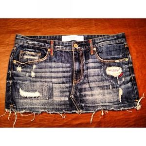 Abercrombie & Fitch jean skirt