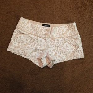 Bebe high wasted shorts