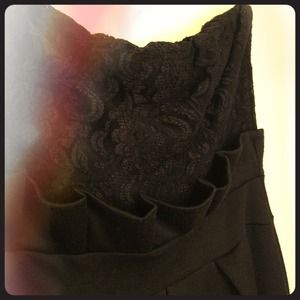 LAST CHANCE  Bustier little black dress