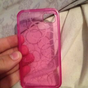 Pink iPhone 4/4s case