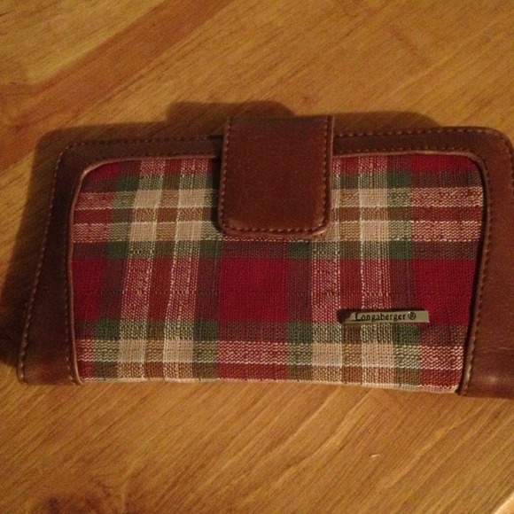 LONGABERGER  Accessories - Like New⭐LONGABERGER Tweed Wallet⭐
