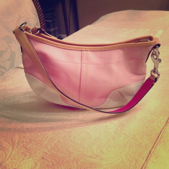 Coach pink handbag