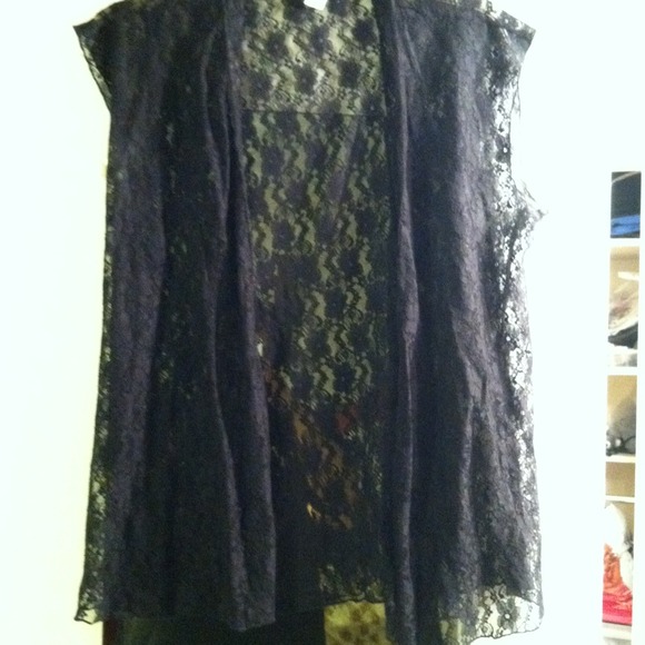 🚫Traded🚫Plus size lace cover up