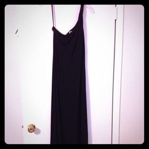 Adrianna Papell long black dress