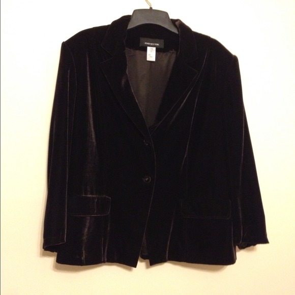 Brown Velvet Stylish Jacket