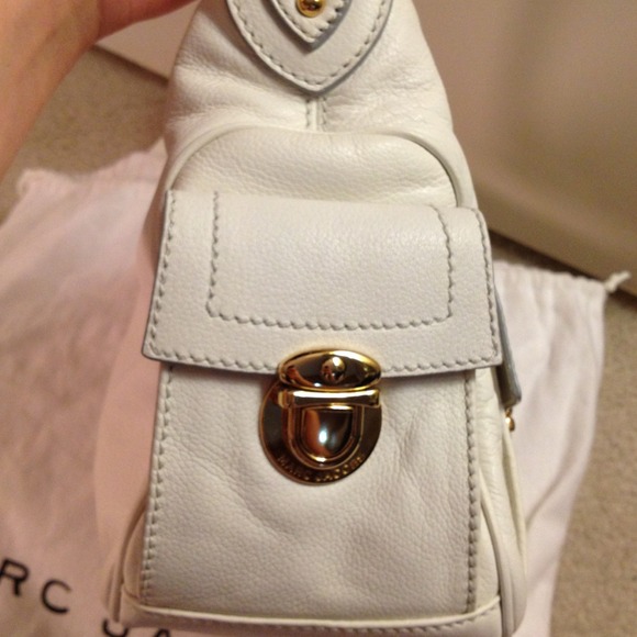 Authentic MARC JACOBS Bag white shoulder - Picture 3 of 4