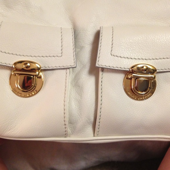 Authentic MARC JACOBS Bag white shoulder - Picture 4 of 4