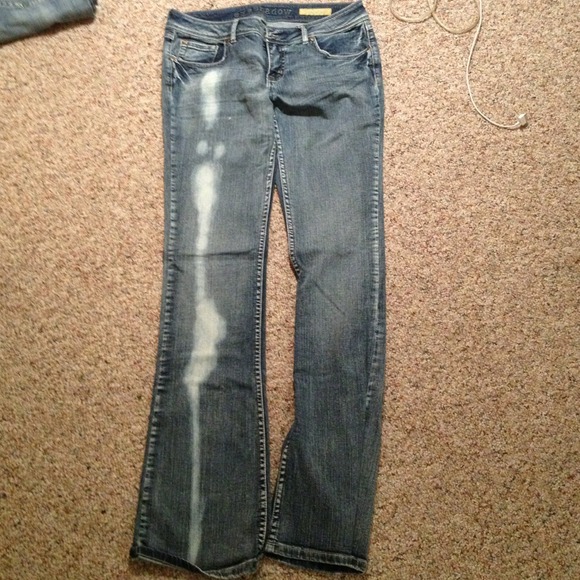TRADED!! Eyeshadow brand boot cut/ skinny jeans