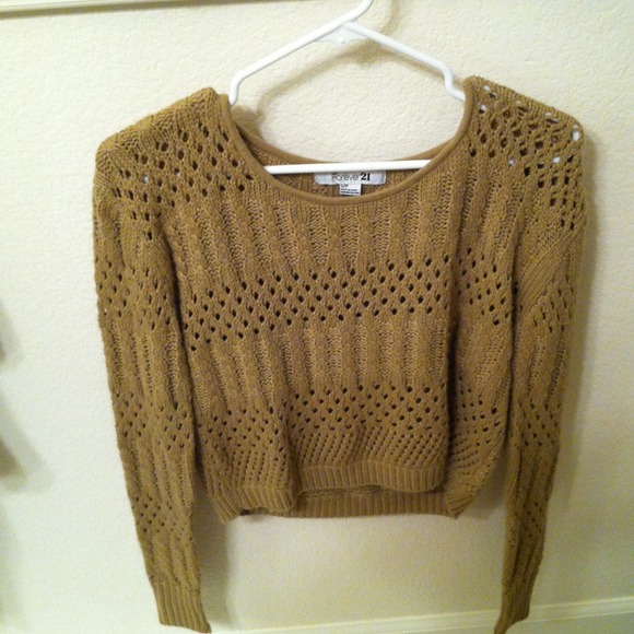 Cropped sweater